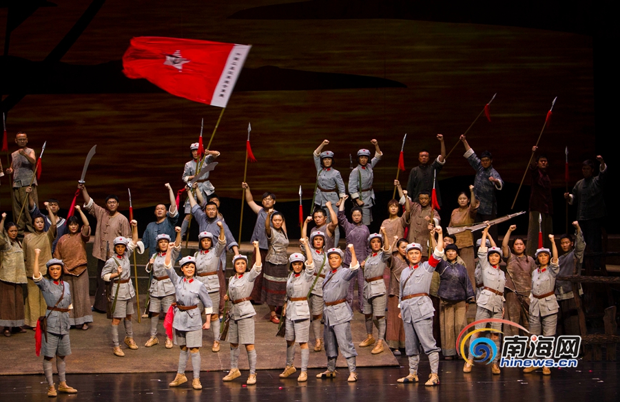 国家大剧院上演海南故事 歌剧《红色娘子军》献艺