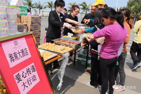 海南酒店餐饮企业为旅客“爱心接力” 7天送了3万多份餐食